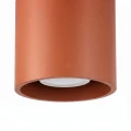 Lampa sufitowa ORBIS 1 ochra czerwona plafon SL.2093 SOLLUX LIGHTING