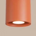 Lampa sufitowa ORBIS 1 ochra czerwona plafon SL.2093 SOLLUX LIGHTING