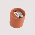 Lampa sufitowa ORBIS 1 ochra czerwona plafon SL.2093 SOLLUX LIGHTING