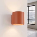 Lampa ścienna ORBIS 1 ochra czerwona kinkiet SL.2095 SOLLUX LIGHTING