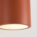 Lampa ścienna ORBIS 1 ochra czerwona kinkiet SL.2095 SOLLUX LIGHTING