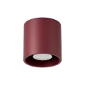 Lampa sufitowa ORBIS 1 burgund plafon SL.2096 SOLLUX LIGHTING