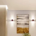 Lampa sufitowa ORBIS 1 burgund plafon SL.2096 SOLLUX LIGHTING