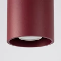 Lampa sufitowa ORBIS 1 burgund plafon SL.2096 SOLLUX LIGHTING
