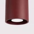 Lampa sufitowa ORBIS 1 burgund plafon SL.2096 SOLLUX LIGHTING