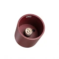 Lampa sufitowa ORBIS 1 burgund plafon SL.2096 SOLLUX LIGHTING