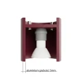 Lampa sufitowa ORBIS 2 burgund plafon SL.2097 SOLLUX LIGHTING