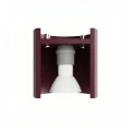Lampa ścienna ORBIS 1 burgund kinkiet SL.2098 SOLLUX LIGHTING