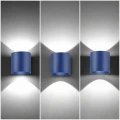 Lampa ścienna ORBIS 1 ultramaryna kinkiet SL.2101 SOLLUX LIGHTING