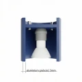 Lampa ścienna ORBIS 1 ultramaryna kinkiet SL.2101 SOLLUX LIGHTING