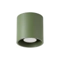 Lampa sufitowa ORBIS 1 zielona oliwka plafon SL.2102 SOLLUX LIGHTING
