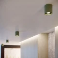 Lampa sufitowa ORBIS 1 zielona oliwka plafon SL.2102 SOLLUX LIGHTING