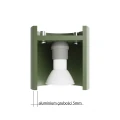 Lampa sufitowa ORBIS 1 zielona oliwka plafon SL.2102 SOLLUX LIGHTING