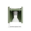 Lampa sufitowa ORBIS 2 zielona oliwka plafon SL.2103 SOLLUX LIGHTING