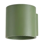 Lampa ścienna ORBIS 1 zielona oliwka kinkiet SL.2104 SOLLUX LIGHTING