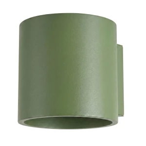 Lampa ścienna ORBIS 1 zielona oliwka kinkiet SL.2104 SOLLUX LIGHTING