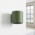 Lampa ścienna ORBIS 1 zielona oliwka kinkiet SL.2104 SOLLUX LIGHTING