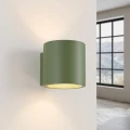 Lampa ścienna ORBIS 1 zielona oliwka kinkiet SL.2104 SOLLUX LIGHTING