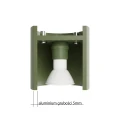 Lampa ścienna ORBIS 1 zielona oliwka kinkiet SL.2104 SOLLUX LIGHTING
