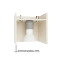 Lampa sufitowa QUAD 1 beżowa plafon SL.2105 SOLLUX LIGHTING
