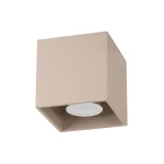 Lampa sufitowa QUAD 1 taupe plafon SL.2107 SOLLUX LIGHTING