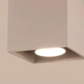 Lampa sufitowa QUAD 1 taupe plafon SL.2107 SOLLUX LIGHTING