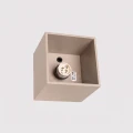 Lampa sufitowa QUAD 1 taupe plafon SL.2107 SOLLUX LIGHTING
