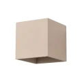 Lampa ścienna QUAD 1 taupe kinkiet SL.2108 SOLLUX LIGHTING