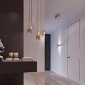 Lampa ścienna QUAD 1 taupe kinkiet SL.2108 SOLLUX LIGHTING