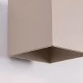 Lampa ścienna QUAD 1 taupe kinkiet SL.2108 SOLLUX LIGHTING