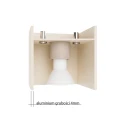 Lampa ścienna QUAD 1 taupe kinkiet SL.2108 SOLLUX LIGHTING