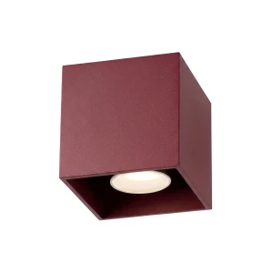 Lampa sufitowa QUAD 1 burgund plafon SL.2111 SOLLUX LIGHTING