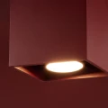 Lampa sufitowa QUAD 1 burgund plafon SL.2111 SOLLUX LIGHTING