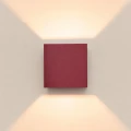 Lampa ścienna QUAD 1 burgund kinkiet SL.2112 SOLLUX LIGHTING