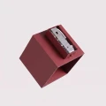 Lampa ścienna QUAD 1 burgund kinkiet SL.2112 SOLLUX LIGHTING