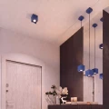 Lampa ścienna QUAD 1 ultramaryna kinkiet SL.2114 SOLLUX LIGHTING