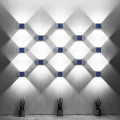 Lampa ścienna QUAD 1 ultramaryna kinkiet SL.2114 SOLLUX LIGHTING