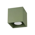 Lampa sufitowa QUAD 1 zielona oliwka plafon SL.2115 SOLLUX LIGHTING