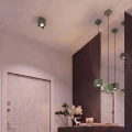 Lampa sufitowa QUAD 1 zielona oliwka plafon SL.2115 SOLLUX LIGHTING
