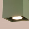 Lampa sufitowa QUAD 1 zielona oliwka plafon SL.2115 SOLLUX LIGHTING