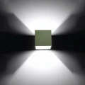 Lampa ścienna QUAD 1 zielona oliwka kinkiet SL.2116 SOLLUX LIGHTING