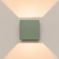 Lampa ścienna QUAD 1 zielona oliwka kinkiet SL.2116 SOLLUX LIGHTING