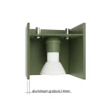 Lampa ścienna QUAD 1 zielona oliwka kinkiet SL.2116 SOLLUX LIGHTING