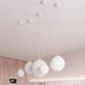 Lampa wisząca UGO 30 biała zwis SL.2208 SOLLUX LIGHTING