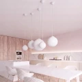 Lampa wisząca UGO 40 biała zwis SL.2209 SOLLUX LIGHTING