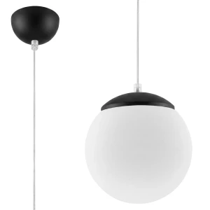 Lampa wisząca UGO 20 czarna zwis SL.2210 SOLLUX LIGHTING