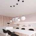 Lampa wisząca UGO 30 czarna zwis SL.2211 SOLLUX LIGHTING