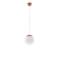 Lampa wisząca UGO 20 ochra czerwona zwis SL.2219 SOLLUX LIGHTING