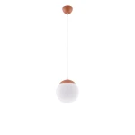 Lampa wisząca UGO 20 ochra czerwona zwis SL.2219 SOLLUX LIGHTING