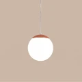 Lampa wisząca UGO 20 ochra czerwona zwis SL.2219 SOLLUX LIGHTING